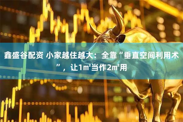 鑫盛谷配资 小家越住越大：全靠“垂直空间利用术”，让1㎡当作2㎡用