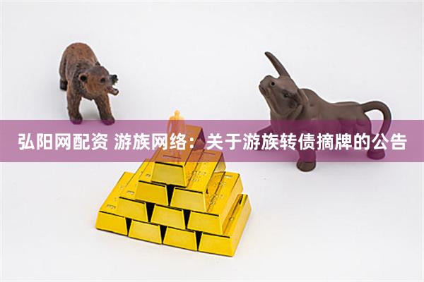 弘阳网配资 游族网络：关于游族转债摘牌的公告