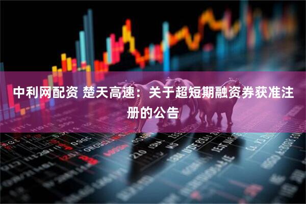 中利网配资 楚天高速：关于超短期融资券获准注册的公告